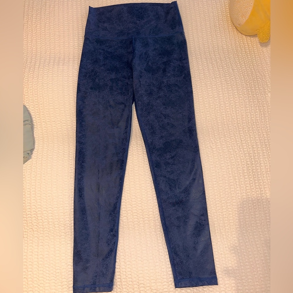 Aerie blue leggings size M